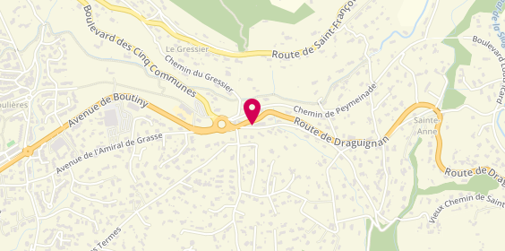 Plan de Myriam Immobilier, 321 Route de Draguignan, 06130 Grasse