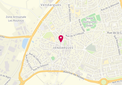 Plan de Imagimmo Vendargues, 1 Bis avenue de la Gare, 34740 Vendargues