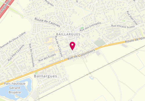 Plan de Stéphane VALEZ - Conseiller Immobilier - Baillargues, 8 Rue de la République, 34670 Baillargues