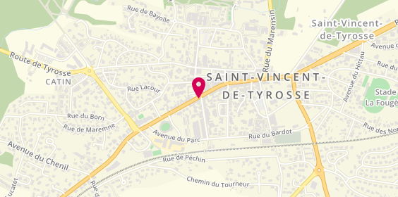 Plan de Century 21 Berritzea, 99 avenue Nationale, 40230 Saint-Vincent-de-Tyrosse