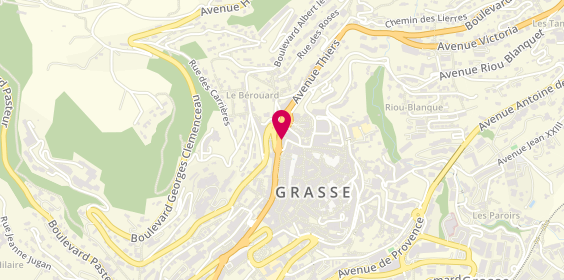 Plan de Agence de Provence Grasse, 6 place de la Foux, 06130 Grasse