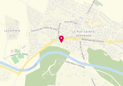 Plan de SD Immo-Sud, 17 Bourgade, 13610 Le Puy-Sainte-Réparade