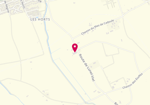 Plan de Mas de Cadoule, 1234 Route de Lunel Viel, 34400 Saint-Just