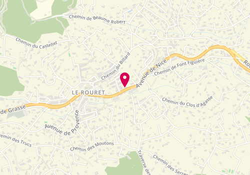 Plan de Coutteau Immobilier, 41 Route de Nice, 06650 Le Rouret