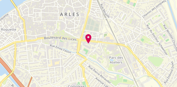 Plan de Manaranche Immobilier, 9 avenue Victor Hugo, 13200 Arles