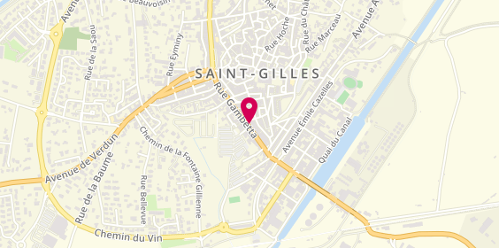 Plan de G.L Immobilier, 20 Rue Gambetta, 30800 Saint-Gilles