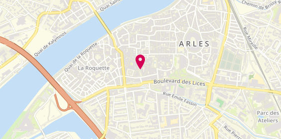 Plan de Someco Immobilier, 9 Rue du Président Wilson, 13200 Arles