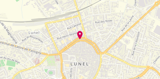 Plan de Immo Soleil, 215 Rue Sadi Carnot, 34400 Lunel