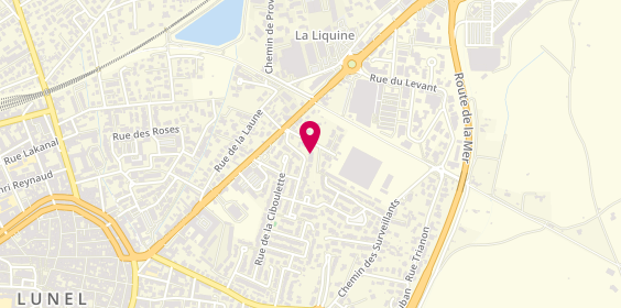 Plan de SZENTENDREI immobilier, 110 Rue de l'Estragon, 34400 Lunel