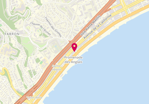 Plan de Palais Immobilier - Agence de Nice Fabron Transactions et Locations, 197 promenade des Anglais, 06200 Nice