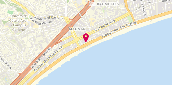 Plan de Agence 107 Promenade, 107 promenade des Anglais, 06000 Nice