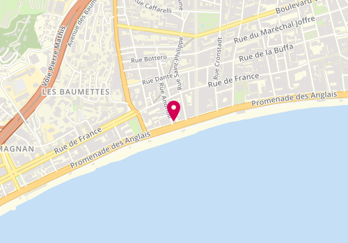 Plan de Ctim Marie Gabrielle, 52 promenade des Anglais, 06000 Nice