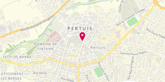 Plan de IMMO Provence, 58 place Parmentier, 84120 Pertuis