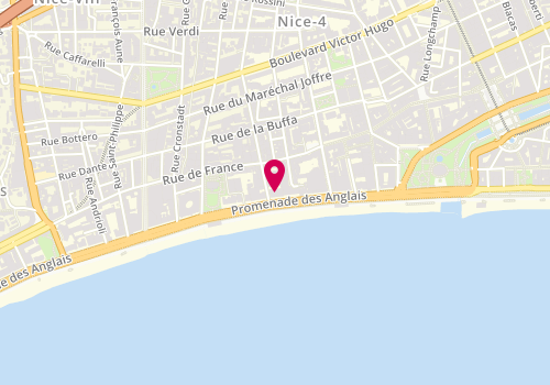 Plan de Lafage Promenade, 25 promenade des Anglais, 06000 Nice