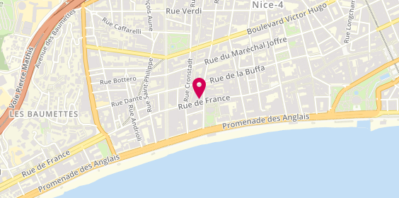 Plan de Immo-Terrasse.com, 54 Rue de France, 06000 Nice