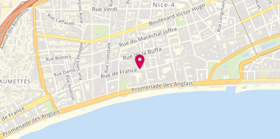 Plan de Cosmopolitan Real Estate, 53 Rue de France, 06000 Nice