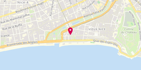 Plan de Nice Properties Opéra, 11 Rue Saint-François de Paule, 06300 Nice