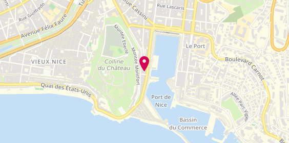 Plan de L'Immobilière du Port, 20 Quai Lunel, 06300 Nice