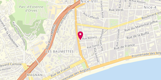 Plan de Sebag Immobilier, 31 Rue Bottéro, 06000 Nice