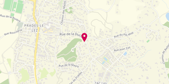 Plan de Abaccus Immobilier, 13 Impasse du Languedoc, 34730 Prades-le-Lez