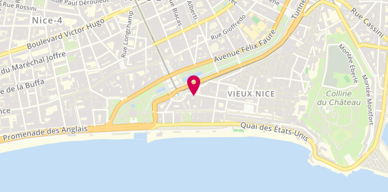 Plan de Agence immobilière Sesam'Immobilier Nice, 3 Rue Alexandre Mari, 06300 Nice