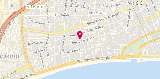 Plan de Five stars holiday house, 34 Rue de la Buffa, 06000 Nice