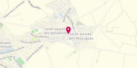 Plan de Agence Devier Immobilier, 45 Plan des Cafés, 34160 Saint-Geniès-des-Mourgues