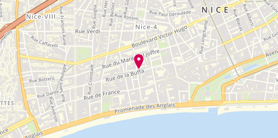 Plan de Abitan Immobilier, 20 Rue de la Buffa, 06000 Nice