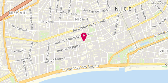 Plan de Agency Property Services, 11 Rue du Congres, 06000 Nice