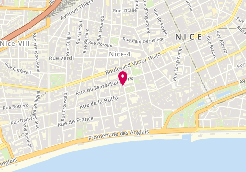 Plan de Mirabello Immobilier, 11 Bis Rue du Congrès, 06000 Nice