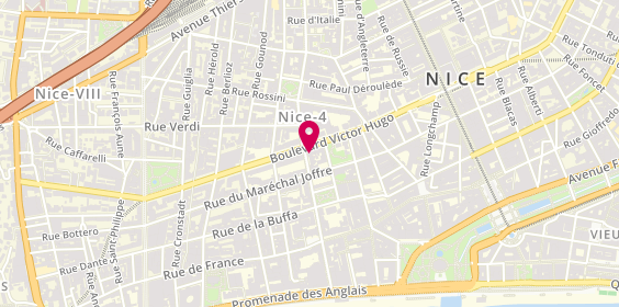 Plan de Kalliste Immo Conseil, 27 Boulevard Victor Hugo, 06000 Nice