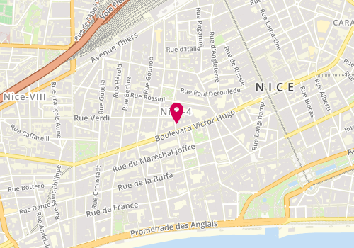 Plan de Postillon Properties, 34 Boulevard Victor Hugo, 06000 Nice