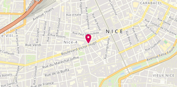 Plan de Diamond Immobilier, 18 Boulevard Victor Hugo, 06000 Nice