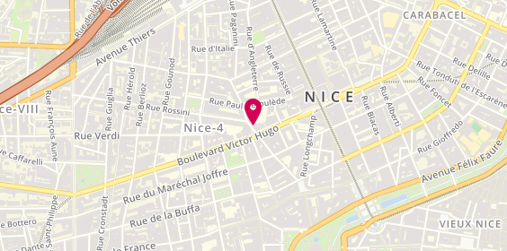Plan de Agence Matter-Gestimo, 16 Rue Alphonse Karr, 06000 Nice