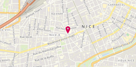Plan de Sweet Home Immobilier, 16 Rue Alphonse Karr, 06000 Nice