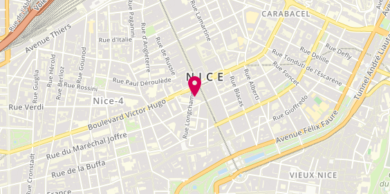 Plan de Agence immobilière Bogalet Immobilier Nice, 2 Rue du Maréchal Joffre, 06000 Nice