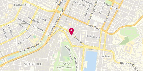 Plan de City-Nice, 12 Rue Cassini, 06300 Nice