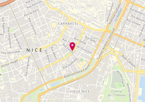 Plan de Citya Nice, 18 Hôtel des Postes, 06000 Nice