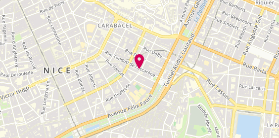 Plan de Domi Nice Immobilier, 24 Rue Gioffredo, 06000 Nice