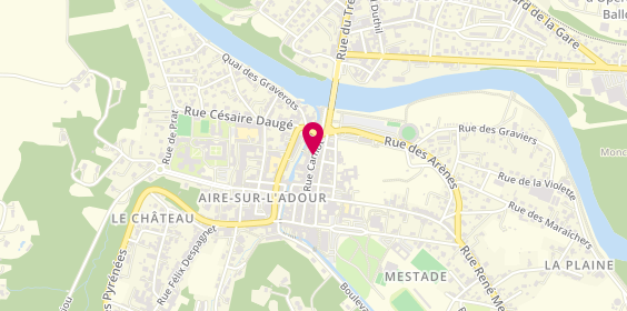 Plan de Stephane Plaza Immobilier, 46 Rue Carnot, 40800 Aire-sur-l'Adour