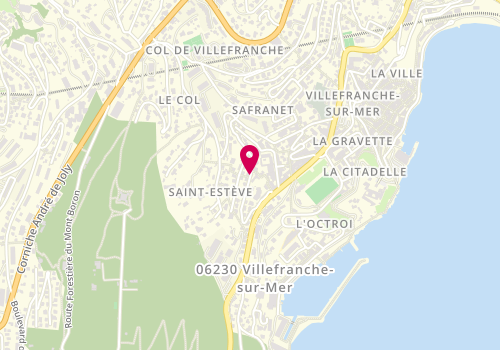 Plan de Caso Nost'o, Avenue de Saint-Esteve, 06230 Villefranche-sur-Mer