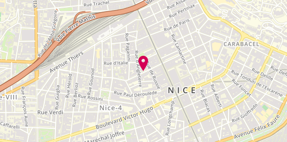 Plan de Agence des Palais, 10 Avenue Georges Clemenceau, 06000 Nice