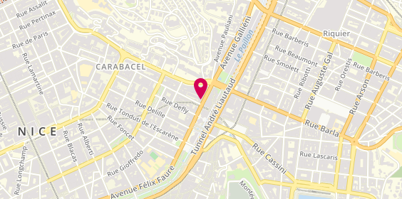 Plan de Cs Immobilier, 12 avenue Saint-Jean-Baptiste, 06000 Nice
