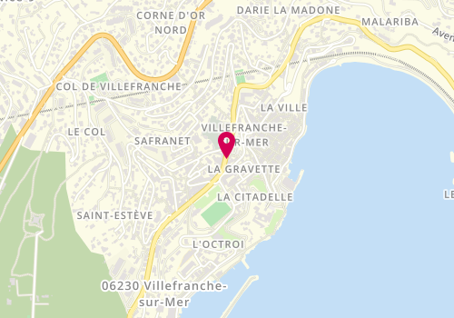 Plan de Belgravia Agence Commercial Office, 4 Bis avenue Albert 1er, 06230 Villefranche-sur-Mer