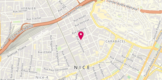 Plan de Isseo Immobilier, 17 Avenue Notre Dame, 06000 Nice