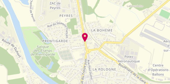 Plan de Era St Pierre Immobilier, 8 Avenue de Bordeaux, 40800 Aire-sur-l'Adour