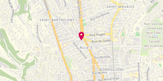 Plan de Agence immobilière Nice Nord - Votre Agence Immo, 49 avenue Cyrille Besset, 06100 Nice