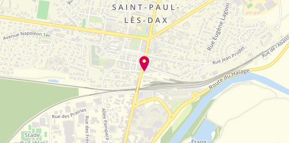 Plan de Laforêt Immobilier, 37 avenue de la Liberté, 40990 Saint-Paul-lès-Dax
