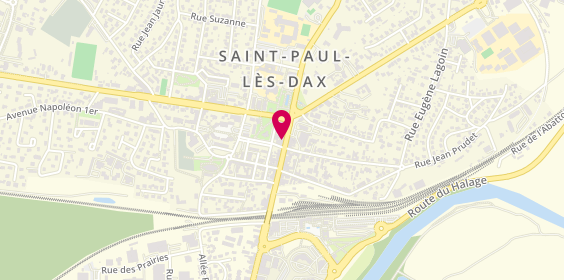 Plan de ERA Immobilier, 12 avenue de la Liberté, 40990 Saint-Paul-lès-Dax