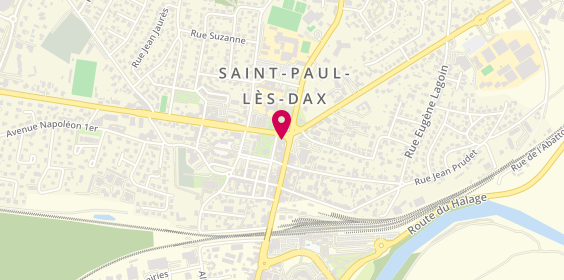 Plan de Guy Hoquet l'Immobilier, Espace Les 4 Chemins
2 avenue de la Liberté, 40990 Saint-Paul-lès-Dax